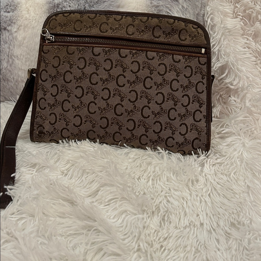 Celine Macadam signature Clutch